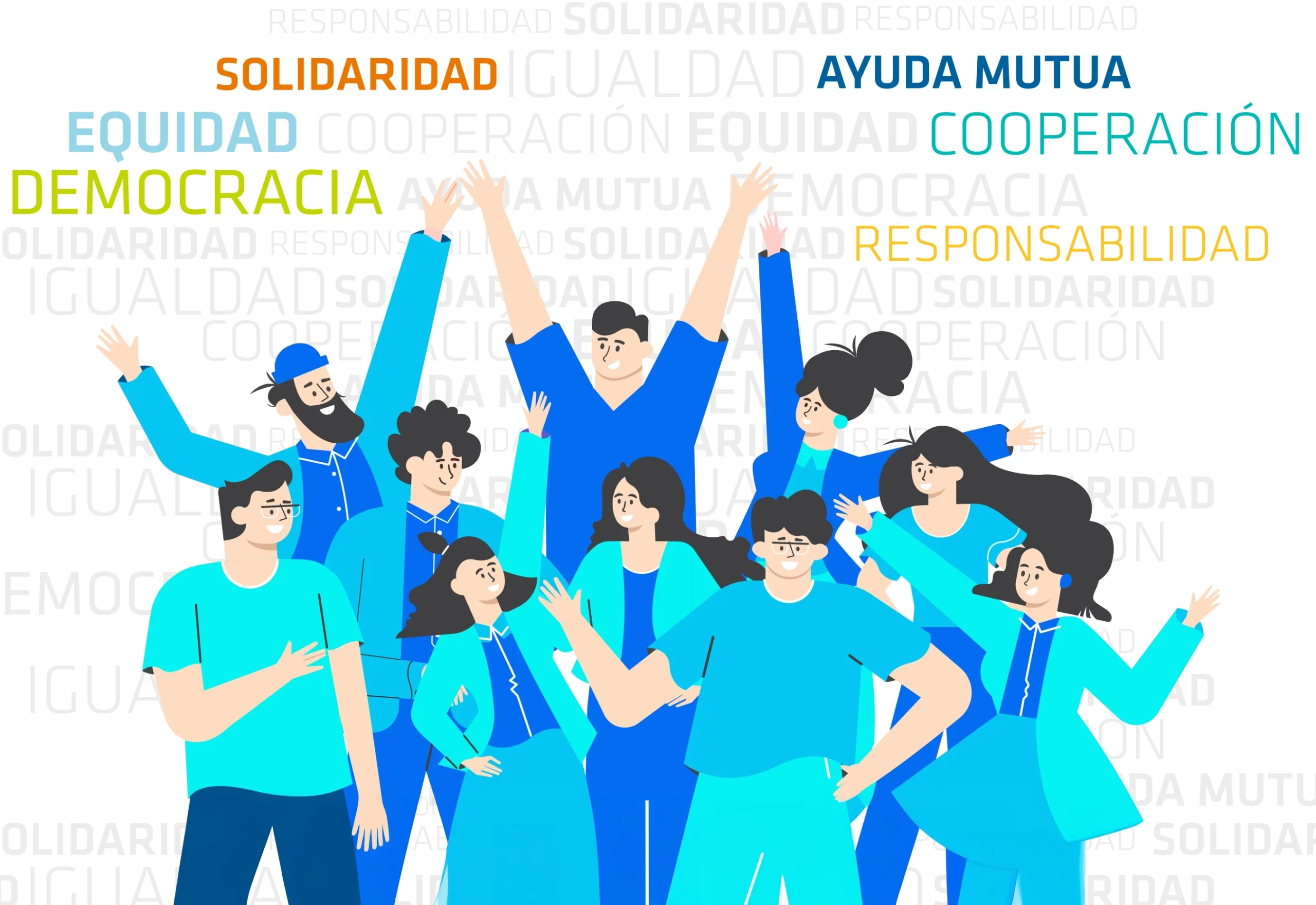 Imagen para Nuestros valores cooperativos